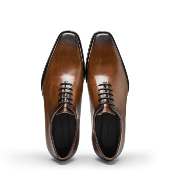 Giày da nam oxford thủ công HU23324- Handmade Men's Oxford Leather Shoes HU23324